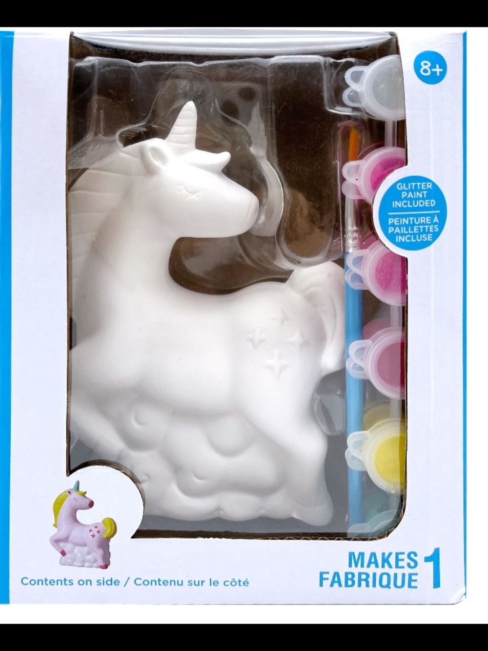 Paint Your Own 3D Ceramic Unicorn Kit